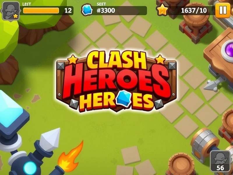 Clash Blast Heroes Game Banner